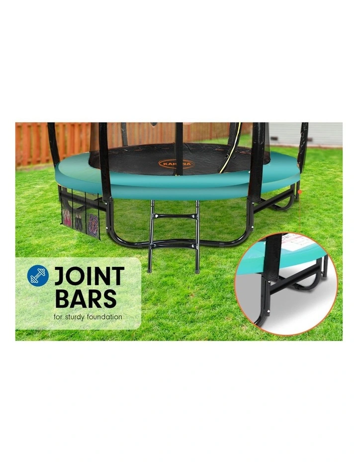 Kahuna Trampoline 8 ft Outdoor Round - Green image 7