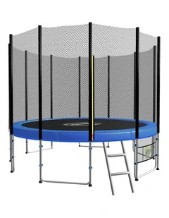 Kahuna Blizzard 10 ft Trampoline Outdoor Round Jumper Bouncer Pad Net Mat