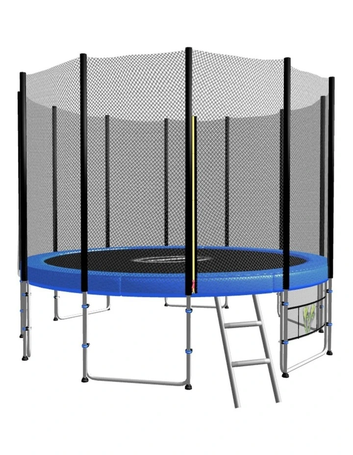 Kahuna Blizzard 10 ft Trampoline Outdoor Round Jumper Bouncer Pad Net Mat image 1