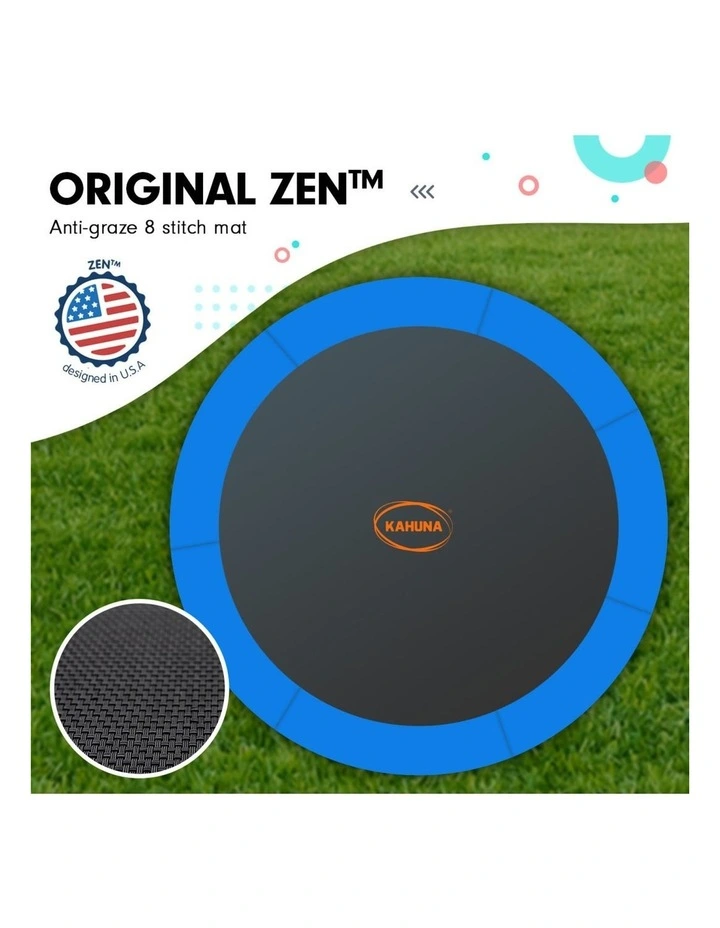 Kahuna Blizzard 10 ft Trampoline Outdoor Round Jumper Bouncer Pad Net Mat image 3