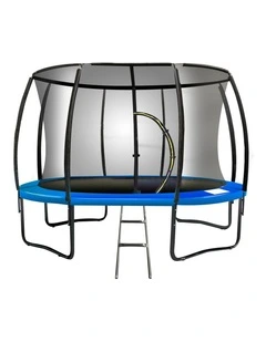 Kahuna 8 ft Trampoline Round Outdoor - Blue