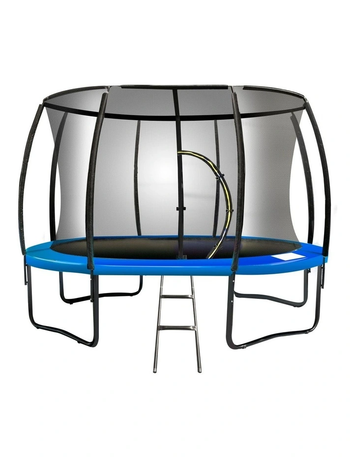 Kahuna 8 ft Trampoline Round Outdoor - Blue image 1