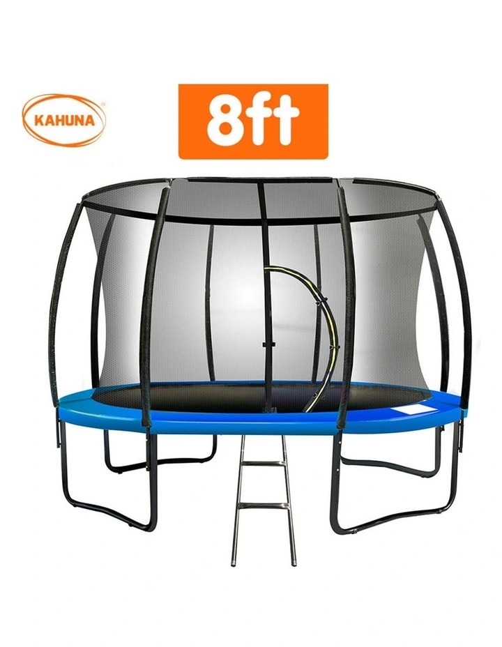 Kahuna 8 ft Trampoline Round Outdoor - Blue image 4