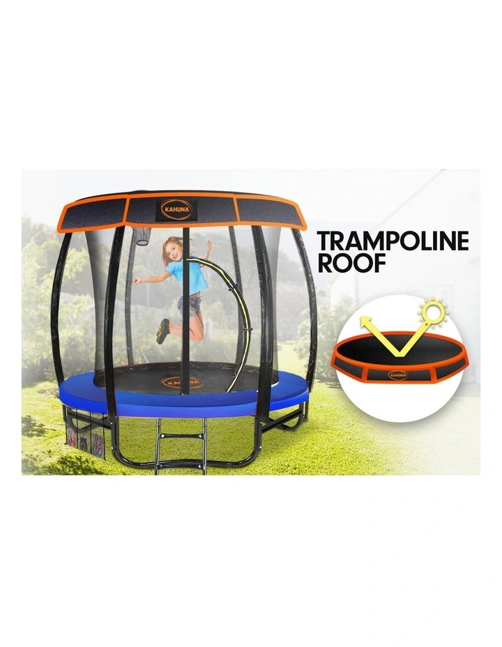 Kahuna 8 ft Trampoline Round Outdoor - Blue image 7