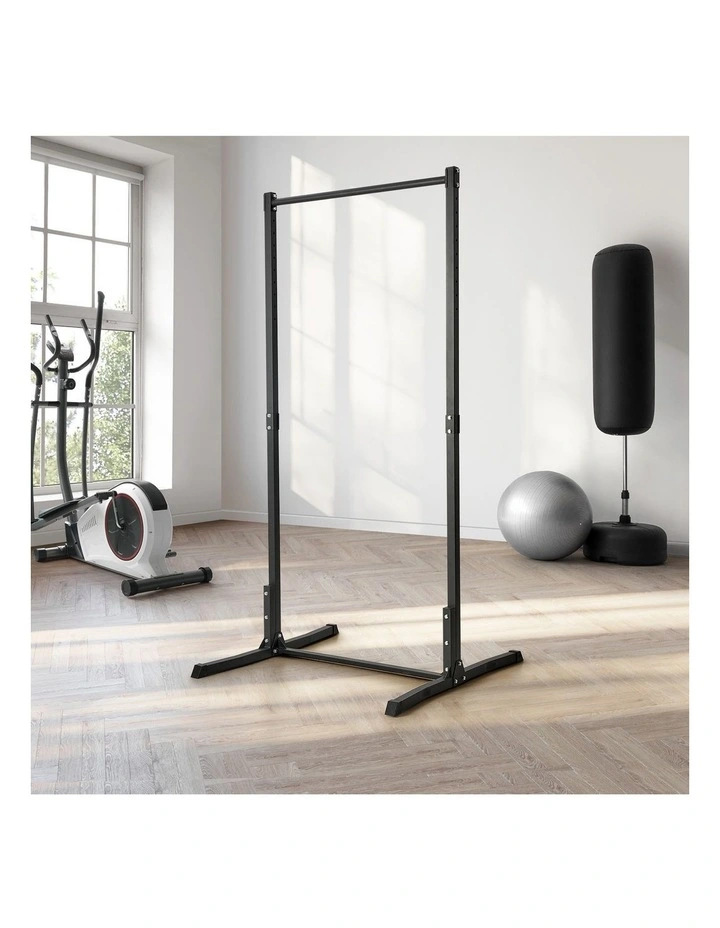 Finex Power Tower Pull Up Bar Station Weight Training Rack Home Gym Fitness image 4
