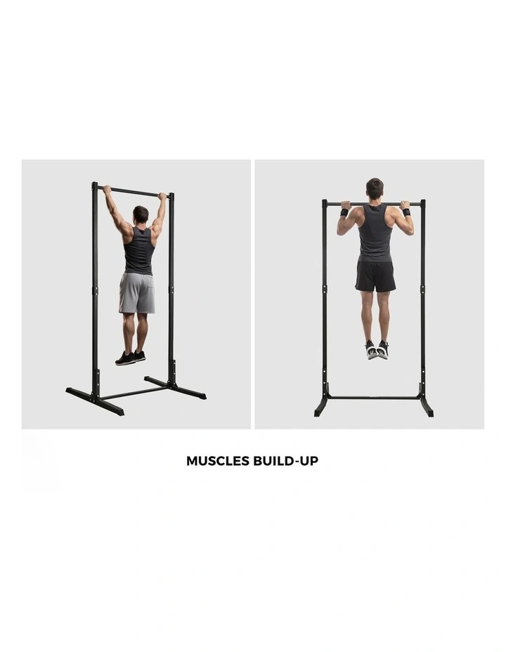 Finex Power Tower Pull Up Bar Station Weight Training Rack Home Gym Fitness image 6