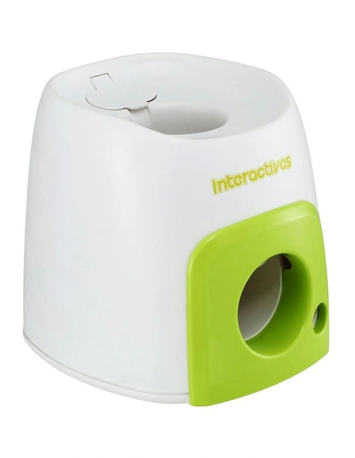 2-in-1 Dog Ball Launcher in Green/White image 3