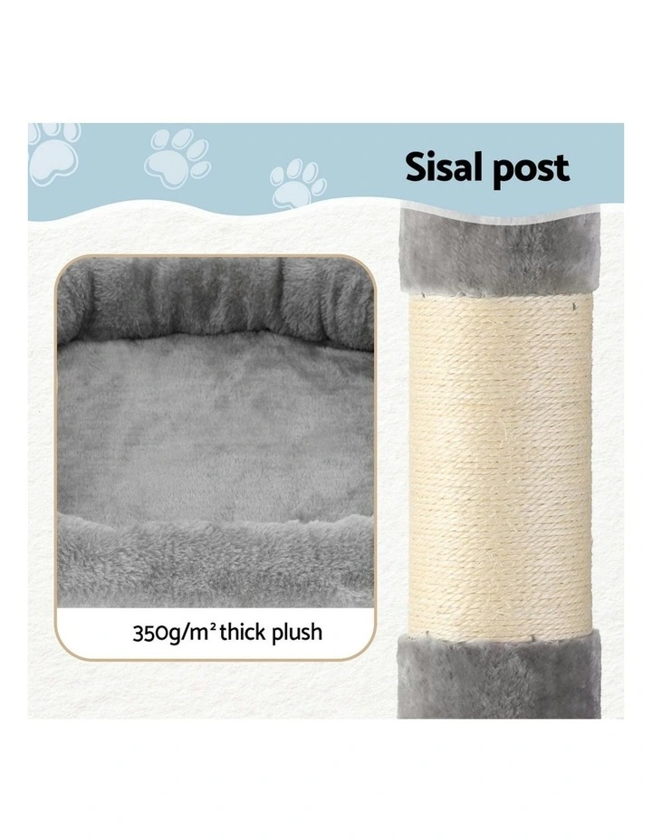 Cat Tree 184cm in Light Grey image 7