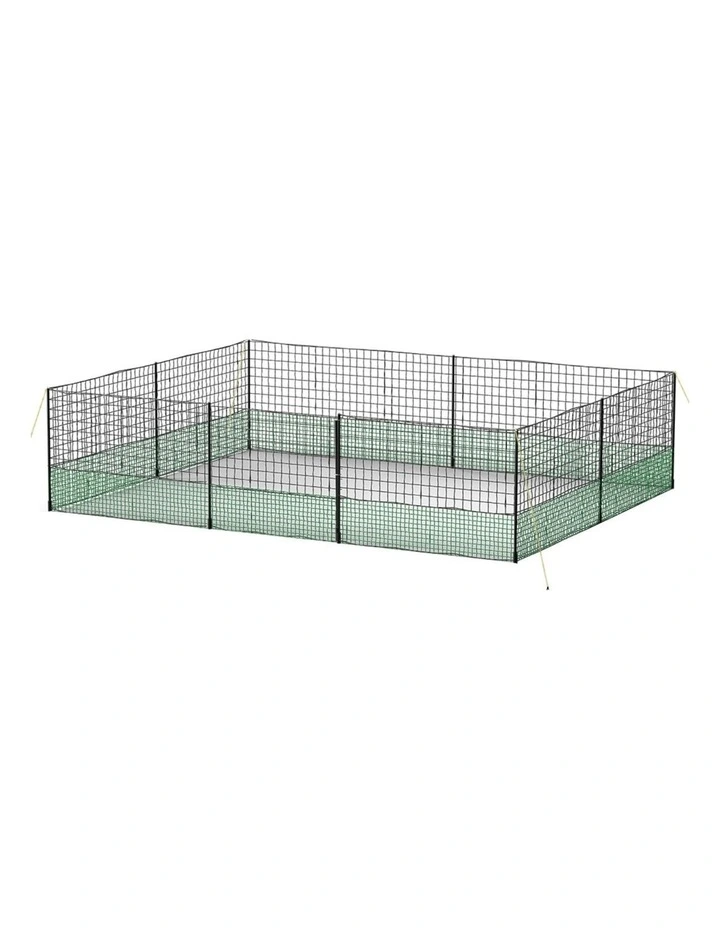 Chicken Fence Electric Poultry Netting 25mx125cm in Black image 1