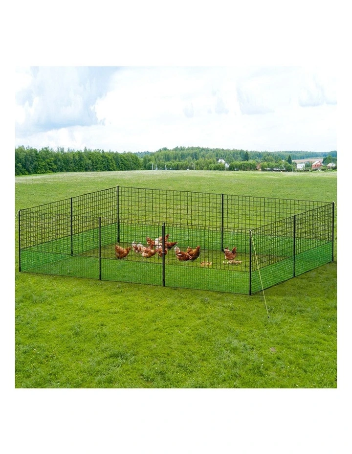 Chicken Fence Electric Poultry Netting 25mx125cm in Black image 3