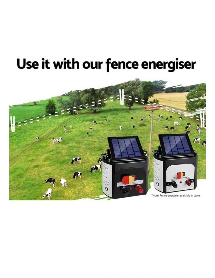 Chicken Fence Electric Poultry Netting 25mx125cm in Black image 7