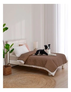 Sofur Waterproof Dog Bed Cover Protector in Espresso