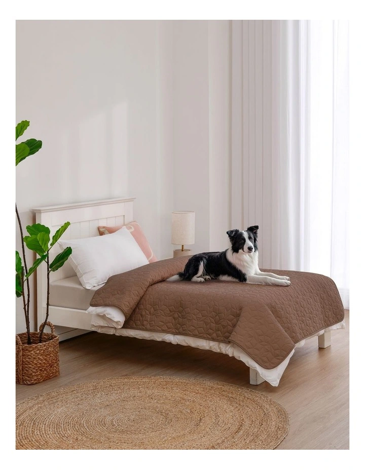 Sofur Waterproof Dog Bed Cover Protector in Espresso image 1