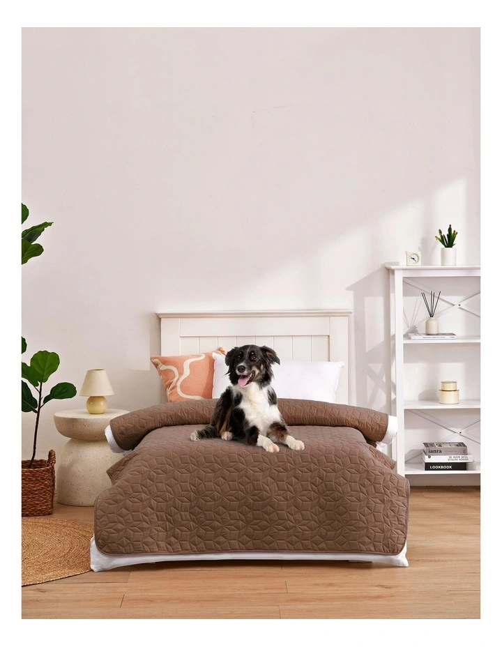 Sofur Waterproof Dog Bed Cover Protector in Espresso image 3