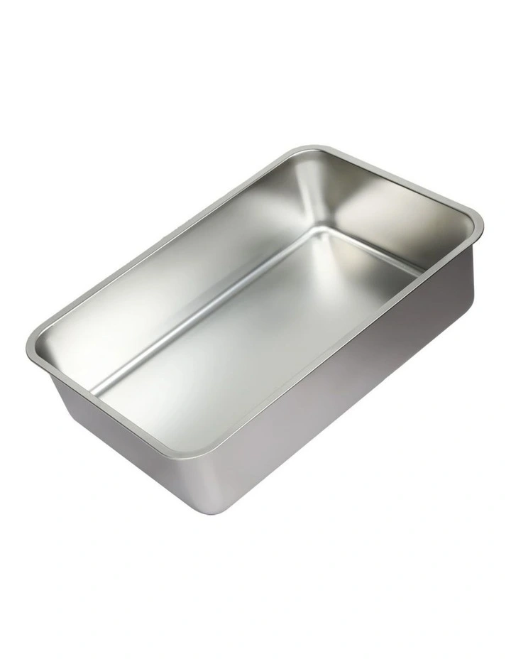 Pawz Stainless Steel Cat Litter Box Large Semi-Enclosed Easy Clean image 4
