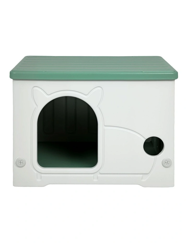 Pawz Outdoor Indoor Plastic Pet Kennel Dog Cat Weatherproof image 2