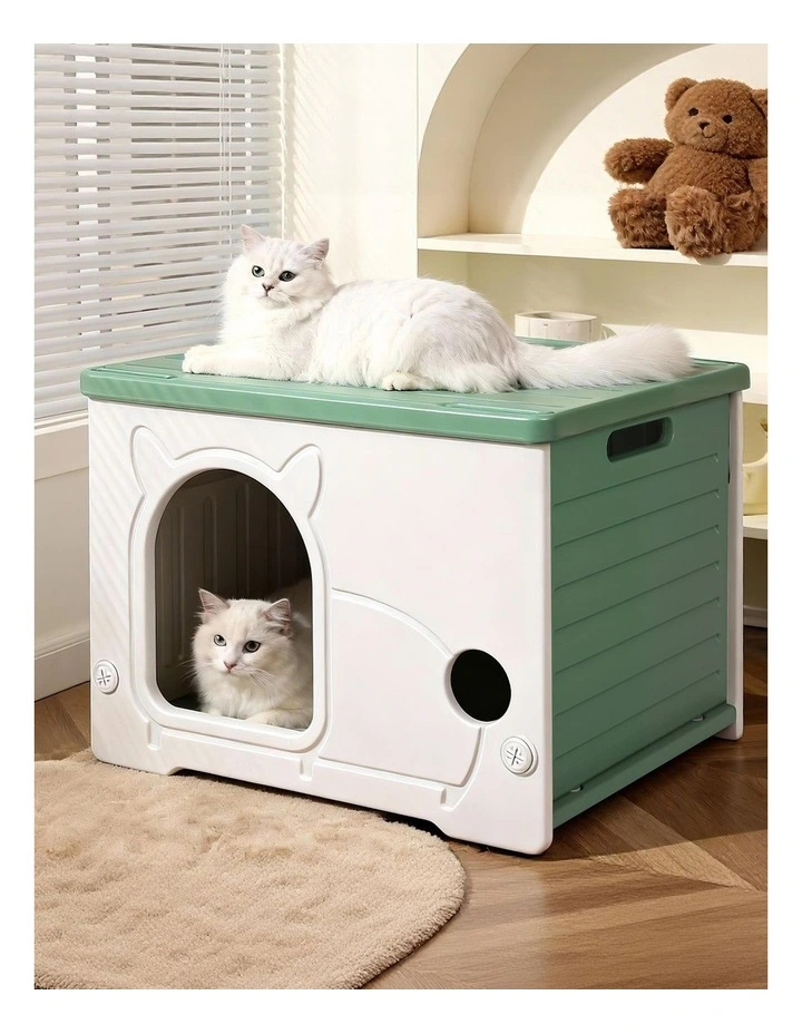 Pawz Outdoor Indoor Plastic Pet Kennel Dog Cat Weatherproof image 7