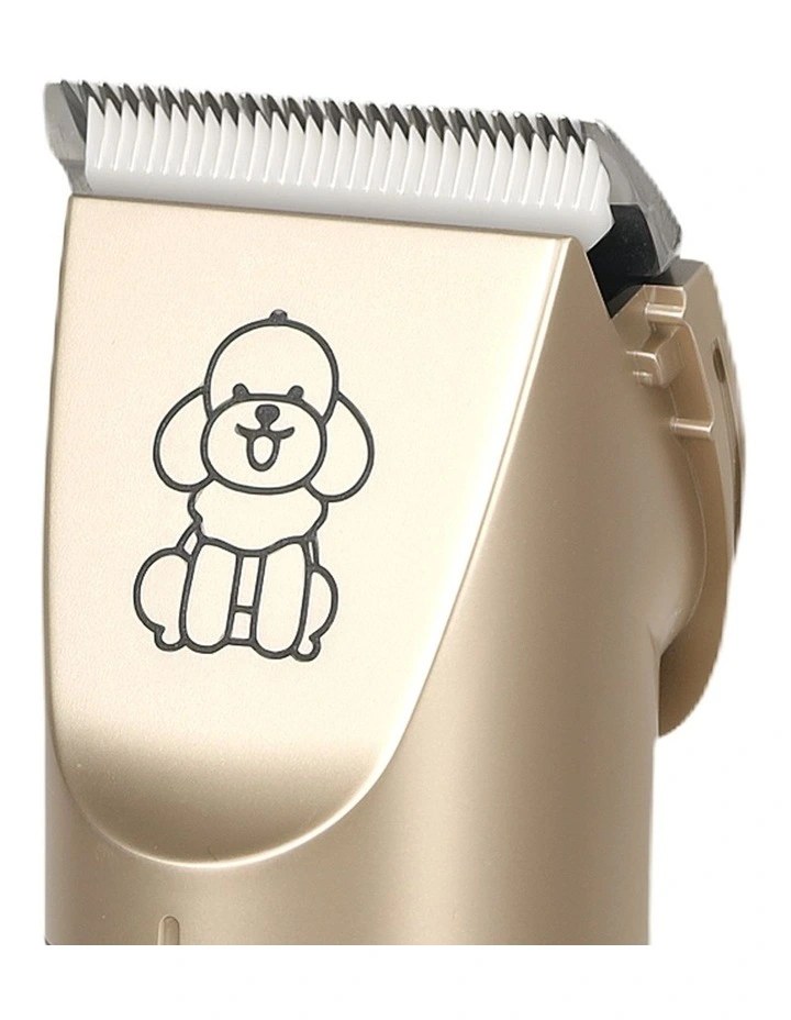 Pawz Pet Grooming Clipper Trimmer Cordless Rechargeable Gold image 4