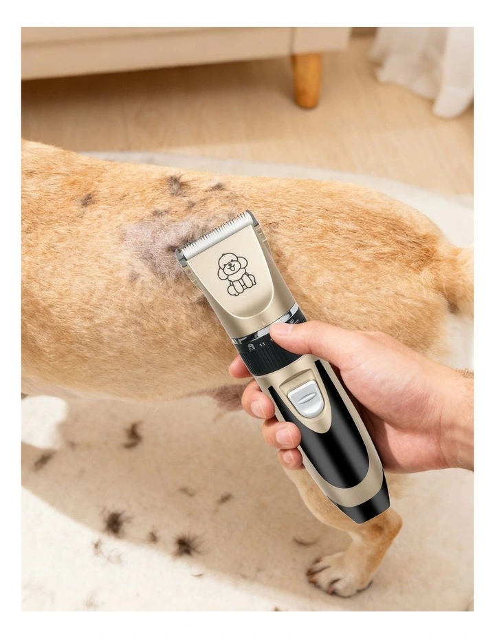 Pawz Pet Grooming Clipper Trimmer Cordless Rechargeable Gold image 7