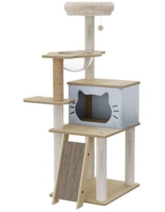Pawz Cat Tree Tower Scratching Post Condo Play Furniture