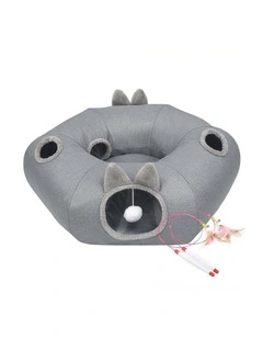 Pawz Large Cat Tunnel Bed Interactive Multi-functional Playhouse