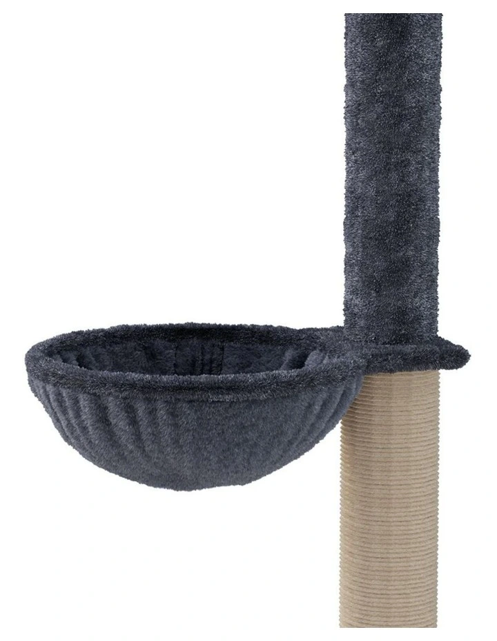 Pawz Cat Tree Wood Scratching Post Hammock Floor-to-Ceiling image 5