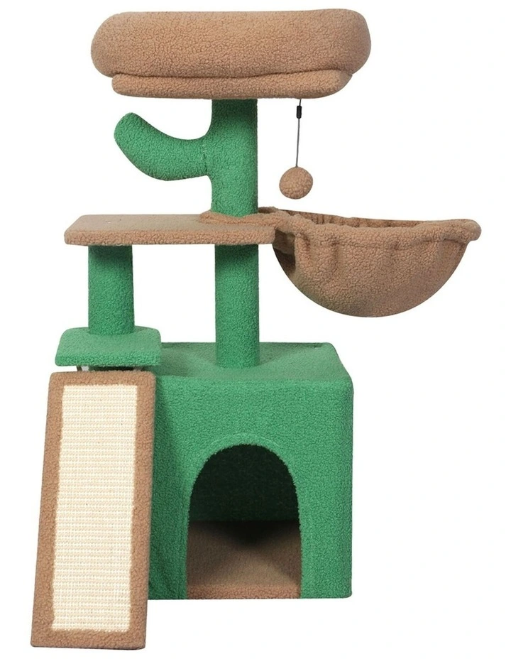 Pawz Cat Tree Tower Scratching Post Kitten Condo House Play Toys image 2