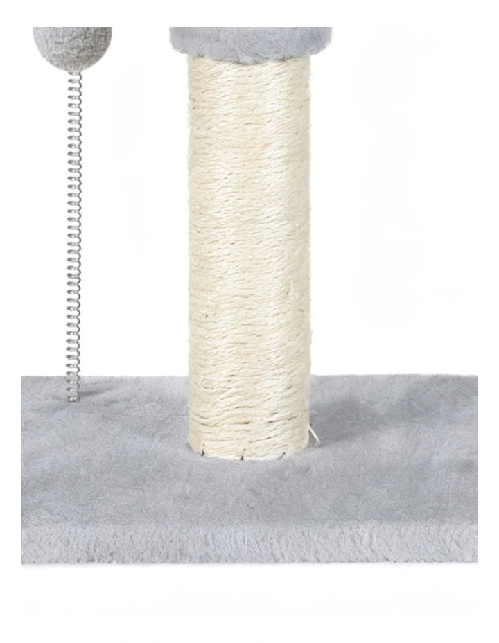 Pawz Cat Scratcher Tower Natural Sisal Kitten 3 Ball Toys 51cm image 5