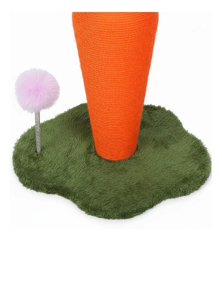 Pawz Cute Carrot Cat Scratching Post image 6
