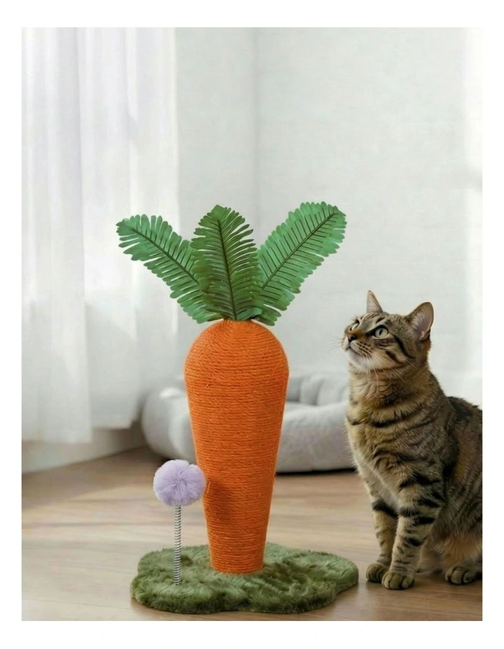 Pawz Cute Carrot Cat Scratching Post image 7