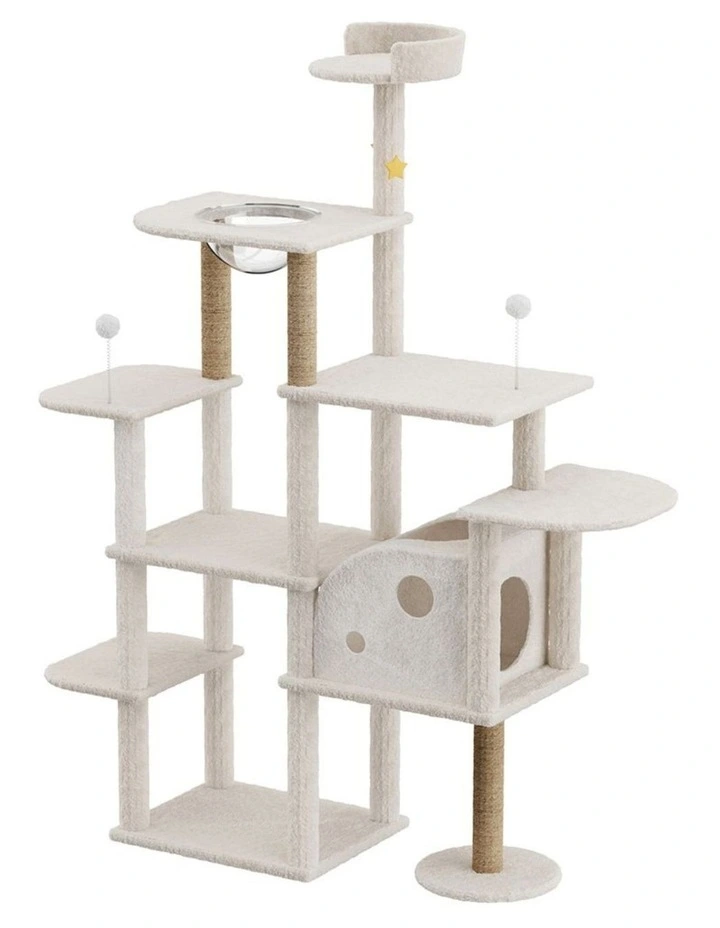 Pawz Cat Tree Tower Large Cat Condo Scratching Post 172cm image 2