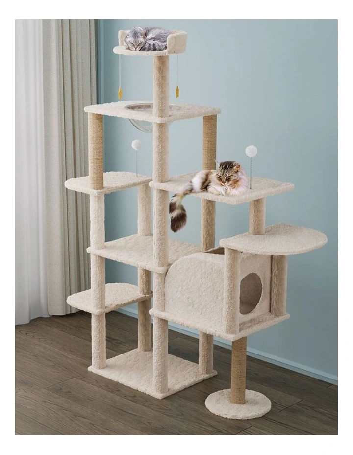 Pawz Cat Tree Tower Large Cat Condo Scratching Post 172cm image 7