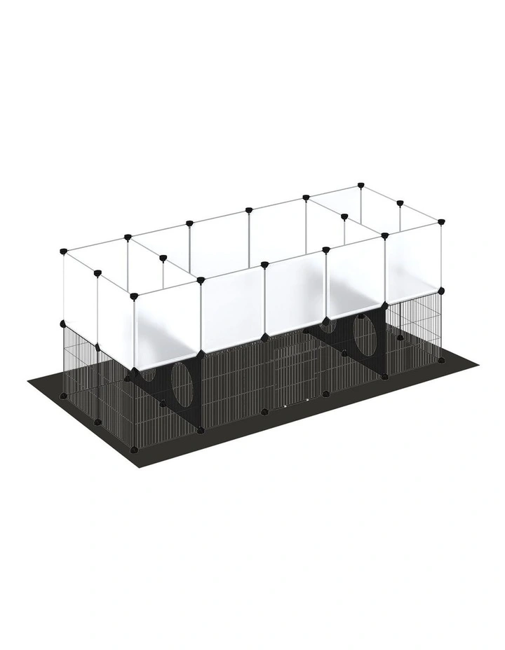 Pawz DIY Pet Playpen Guinea Pig Small Animal Cage 36 Panels image 1