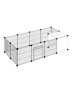 Pawz DIY Pet Playpen Small Animals Guinea Pig 14 Panels
