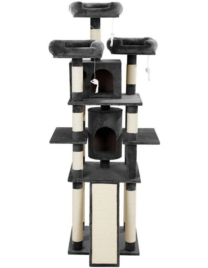 170x60cm Catsby Kensington Cat/Kitten/Pets House Scratching Post image 2