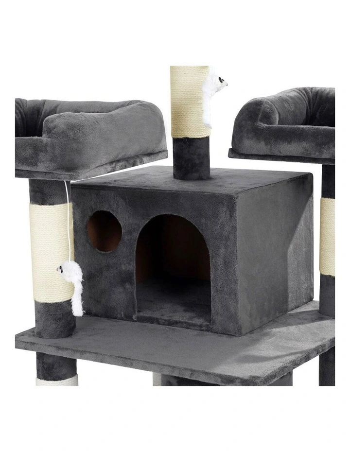 170x60cm Catsby Kensington Cat/Kitten/Pets House Scratching Post image 4