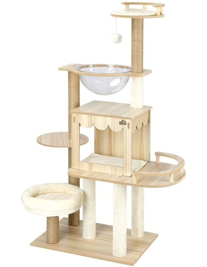 Alopet Cat Tree Scratching Post Tower Condo Scratchers Kitten Furniture 131cm image 7