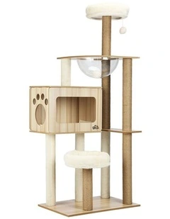 Alopet Cat Tree Tower Scratching Post Scratcher Cats Condo House Bed Furniture