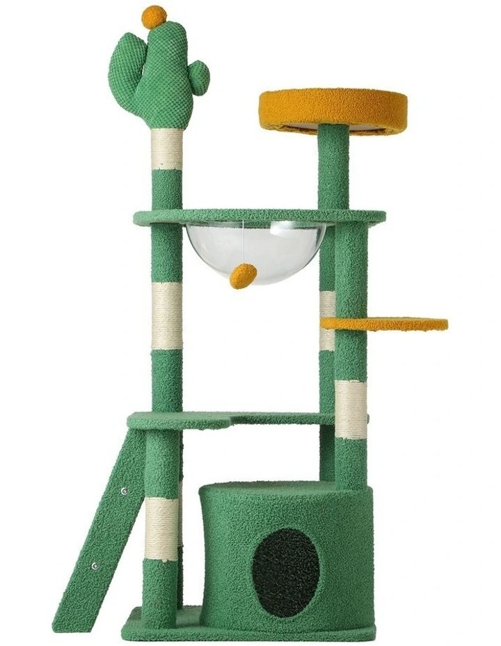 Alopet Cat Tree Tower Scratching Post 130cm Furniture Scratcher Pet Condo House image 2