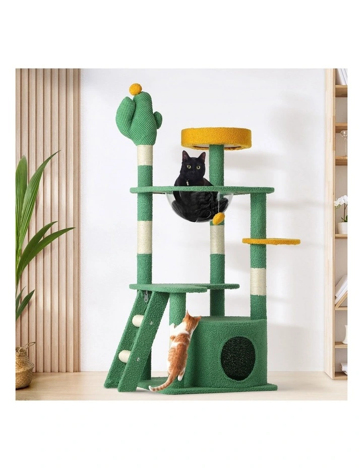Alopet Cat Tree Tower Scratching Post 130cm Furniture Scratcher Pet Condo House image 4