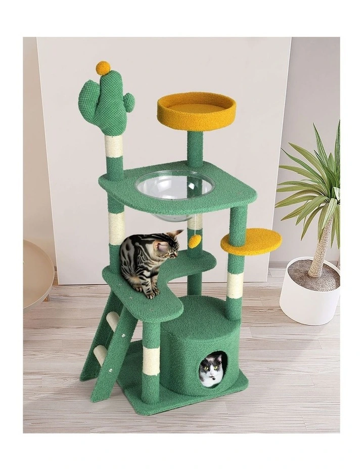 Alopet Cat Tree Tower Scratching Post 130cm Furniture Scratcher Pet Condo House image 5