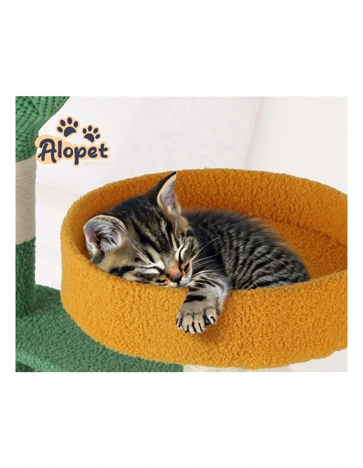Alopet Cat Tree Tower Scratching Post 130cm Furniture Scratcher Pet Condo House image 7