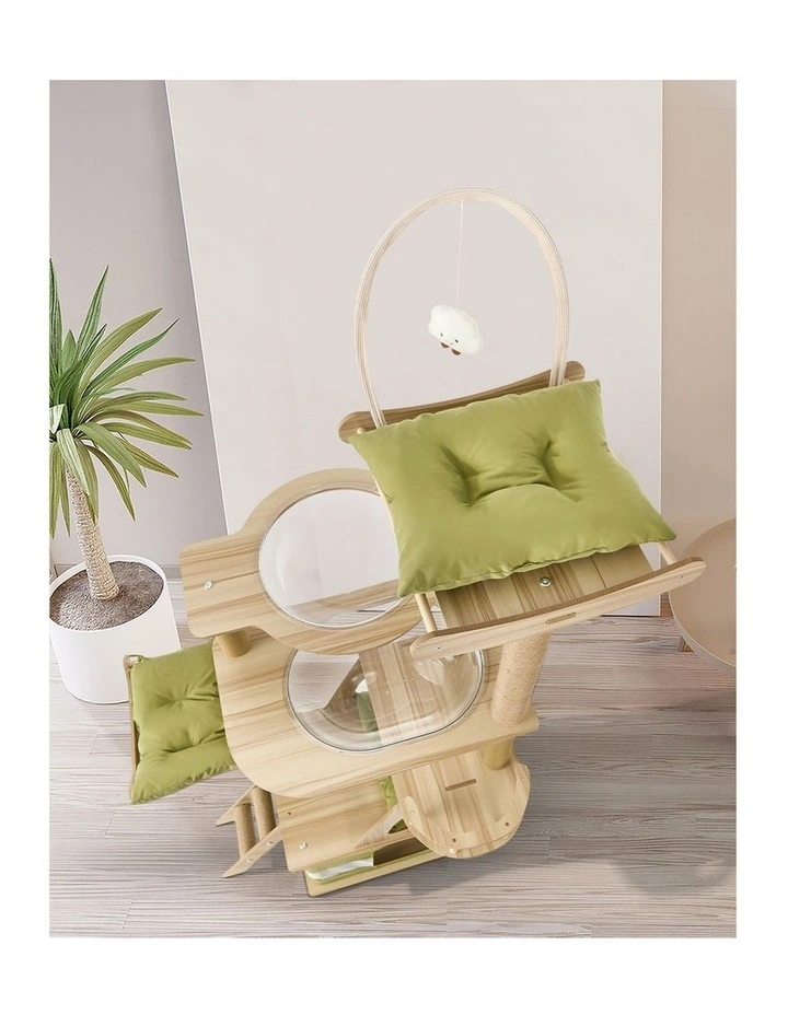 Alopet Cat Tree Tower Scratching Post Scratcher Condo House Bed Furniture 190cm image 5