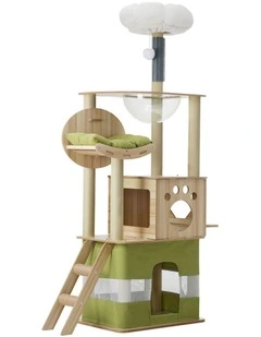 Alopet Cat Tree Tower Scratching Post Scratcher 160cm Condo House Bed Furniture