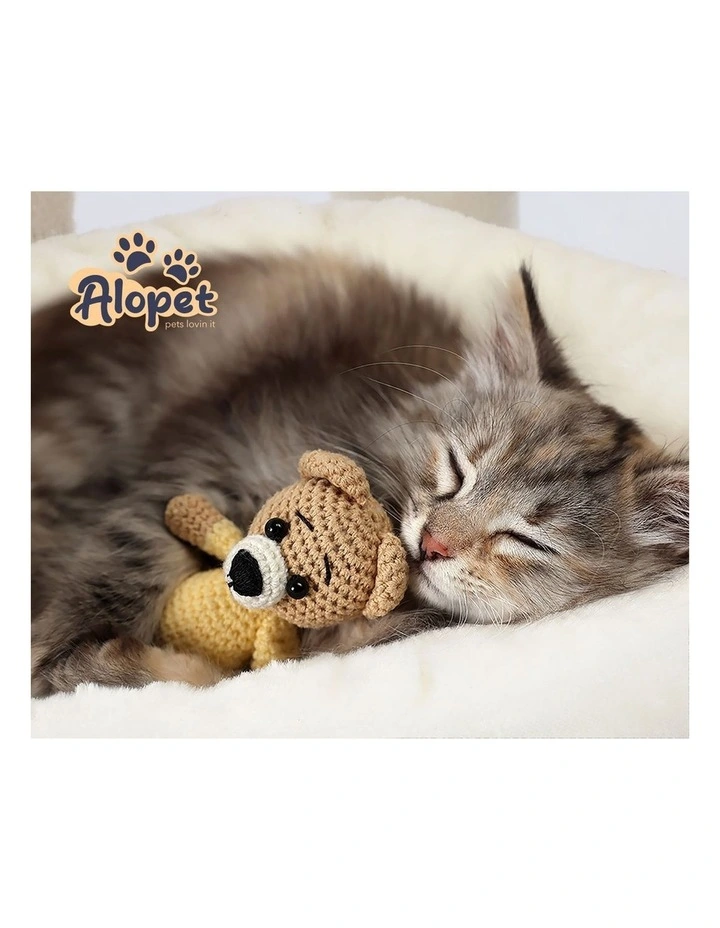 Alopet Cat Tree Tower Scratching Post Scratcher 160cm Condo House Bed Furniture image 7