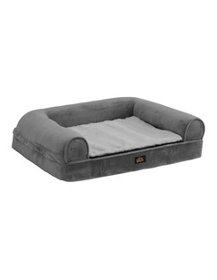 Alopet Pet Calming Bed Memory Foam Dog Orthopaedic Sofa Removable Cover XX Large