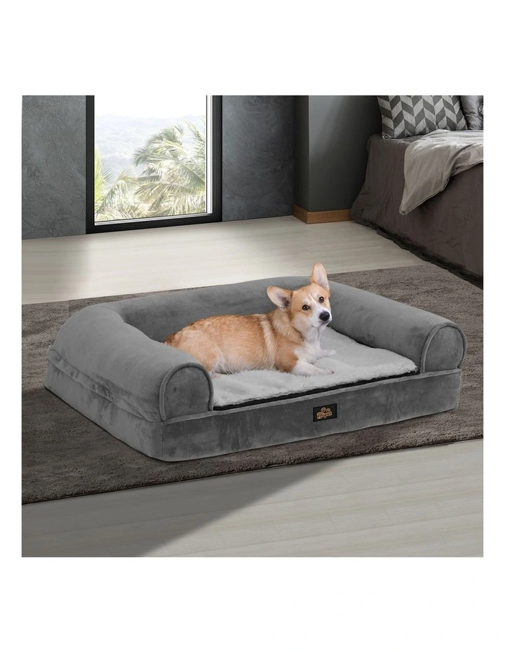 Alopet Pet Calming Bed Memory Foam Dog Orthopaedic Sofa Removable Cover XX Large image 4
