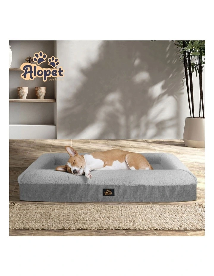Alopet Orthopaedic Dog Sofa Bed Pet Mat Calming Mattress Washable X Large image 7