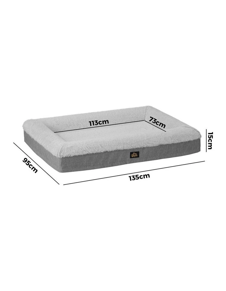 Alopet Orthopaedic Dog Bed Calming Mattress Pet Mat Washable Removable XX Large image 3