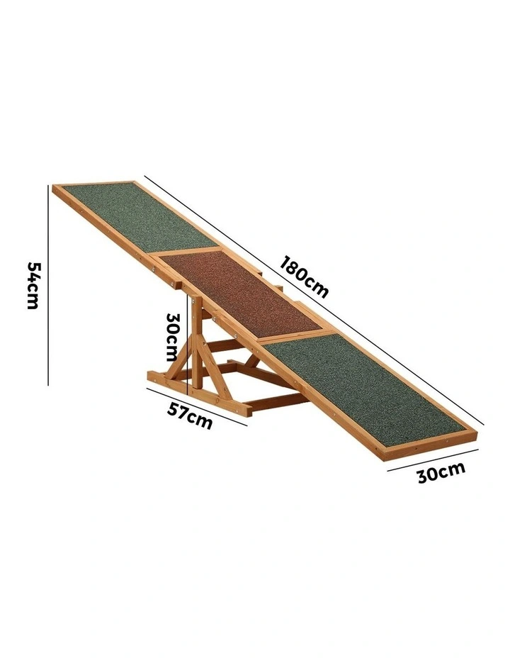 Alopet Dog Seesaw Pet Obedience Agility Training Puppy Sports Outdoor Play image 3